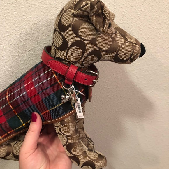 Coach Dog Collar and Leash set - Picture 5 of 6